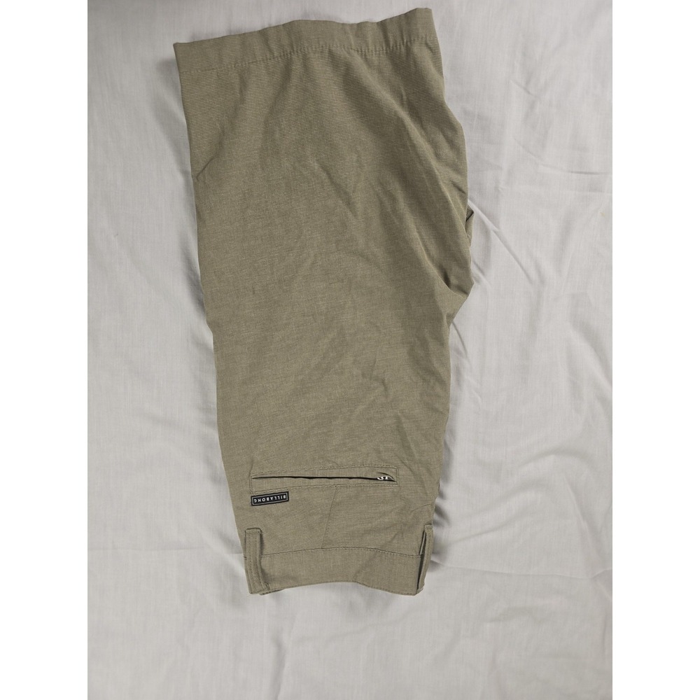 Billabong Shorts Mens 28 Beige Micro Stripe Crossfire Chino Quick Dry Hybrid